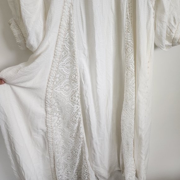 - Free People Southwest Lace Maxi Dress Size XL - Picture 9 of 12